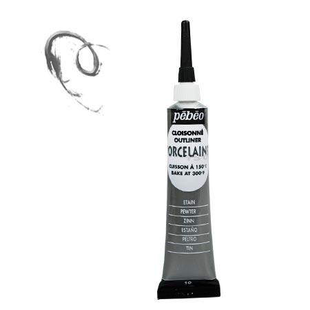 Porcelaine 150 - Cloisonné étain 20 ml - couleur 10