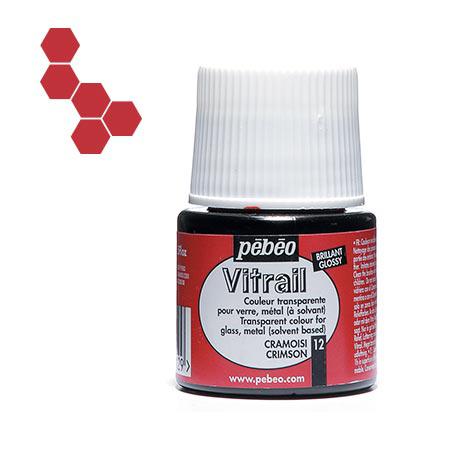 Vitrail - Brillant cramoisi 45 ml - couleur 12