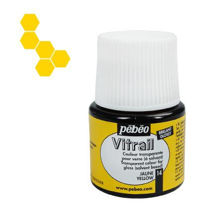 Vitrail - Brillant jaune 45 ml - couleur 14