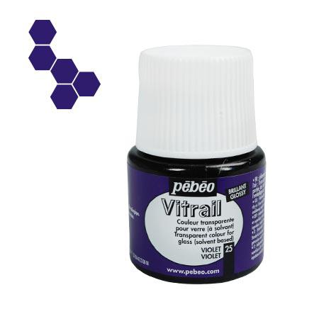Vitrail - Brillant violet 45 ml - couleur 25