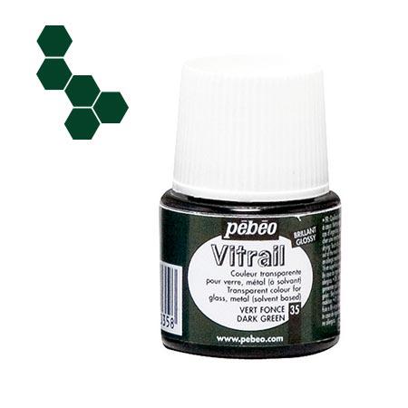 Vitrail - Brillant vert foncé 45 ml - couleur 35