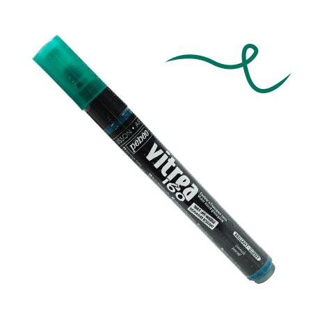 Vitréa 160 - Feutre brillant émeraude - couleur 85