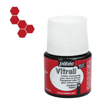 Vitrail - Brillant pourpre 45 ml - couleur 26