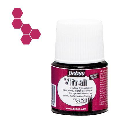 Vitrail - Brillant vieux rose 45 ml - couleur 31