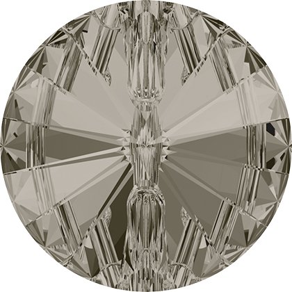 Bouton à coudre rond 3015 - 10 mm - Crystal Satin