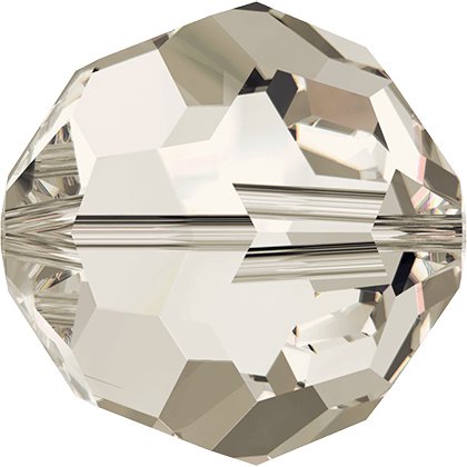 Perle ronde 5000 - 6 mm - Crystal Silver Shade