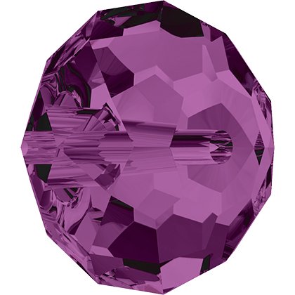 Perle briolette 5040 - 8 mm - Amethyst