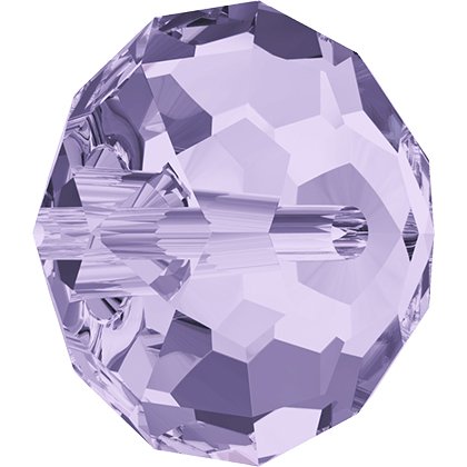 Perle briolette 5040 - 8 mm - Violet