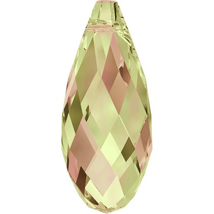 Pendentif briolette 6010 - 13 mm - Crystal Luminous Green