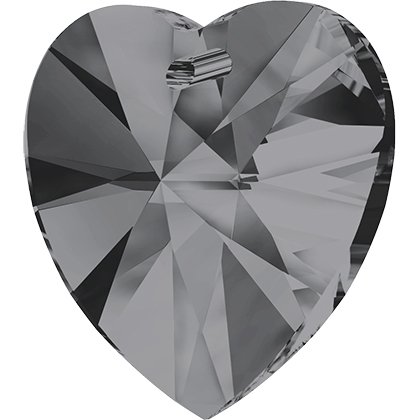 Pendentif cœur Xilion 6228 - 14 mm - Crystal Silver Night