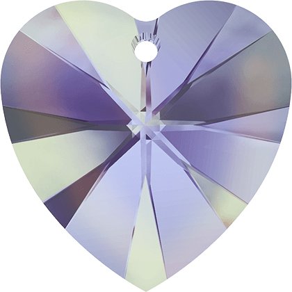 Pendentif cœur Xilion 6228 - 14 mm - Crystal Vitrail Light