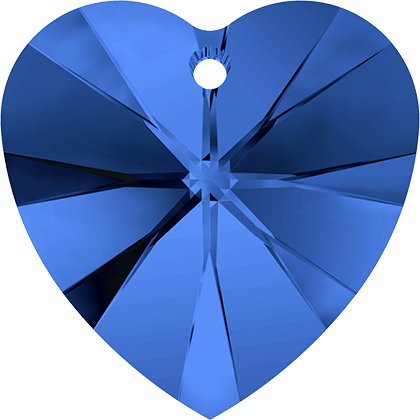 Pendentif cœur Xilion 6228 - 14 mm - Sapphire