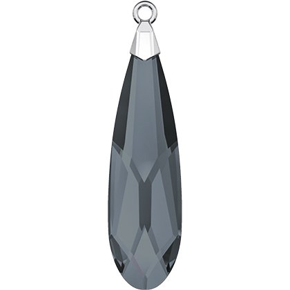 Pendentif argent 6533 - 17.5 mm - Crystal Silver Night