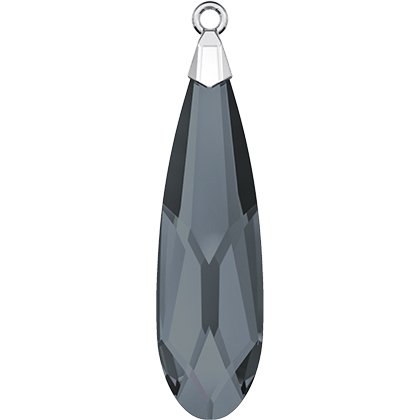 Pendentif argent 6533 - 23 mm - Crystal Silver Night