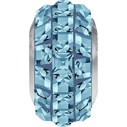 BeCharmed Pavé Slim 81201 - 13 mm - Aquamarine