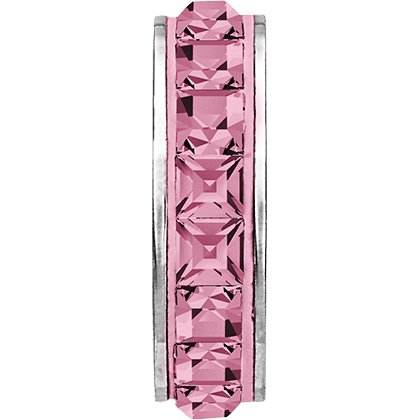 BeCharmed Pavé Stopper 81001 - 15 mm - Light Rose