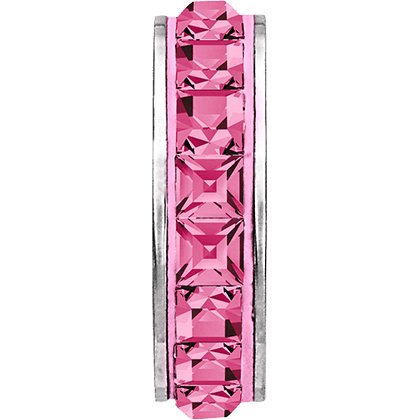 BeCharmed Pavé Stopper 81001 - 15 mm - Rose