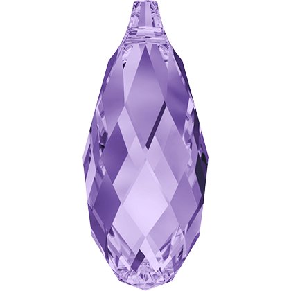 Pendentif briolette 6010 - 13 mm - Tanzanite