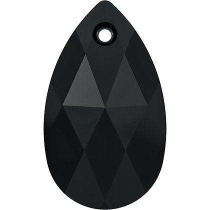 Pendentif poire 6106 - 22 mm - Jet