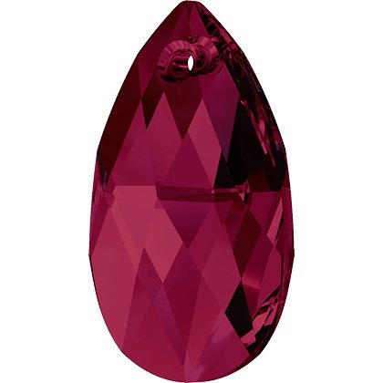 Pendentif poire 6106 - 22 mm - Ruby