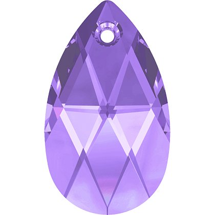 Pendentif poire 6106 - 22 mm - Tanzanite