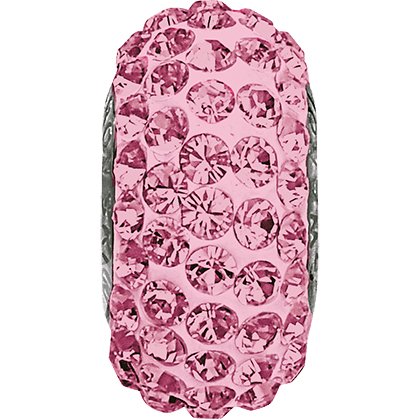 BeCharmed pavé 81101 - 13.5 mm - Light Rose