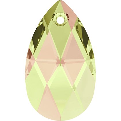 Pendentif poire 6106 - 22 mm - Crystal Luminous Green
