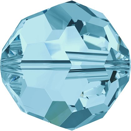 Perle ronde 5000 - 6 mm - Aquamarine