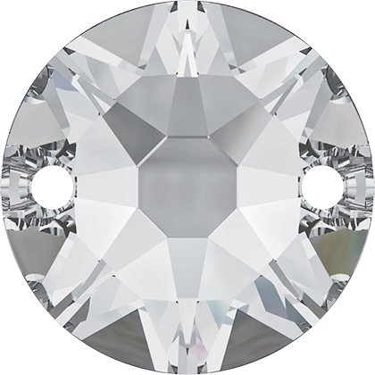Pierre à coudre ronde Xirius 3288 - 8 mm - Crystal