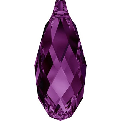 Pendentif briolette 6010 - 13 mm - Amethyst