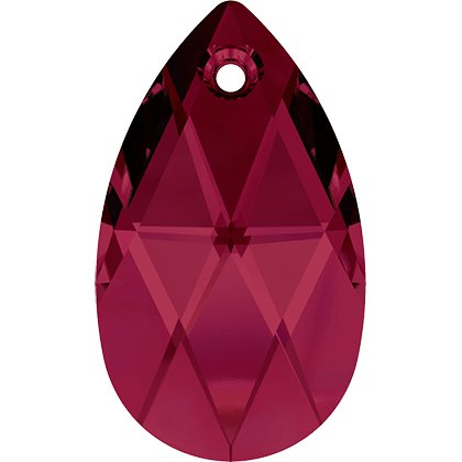 Pendentif poire 6106 - 22 mm - Ruby