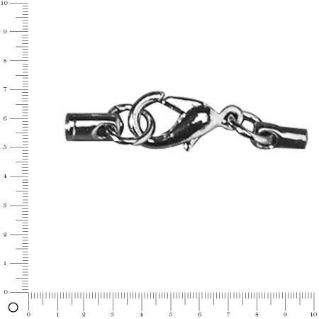 Serre cordon complet - 1,9 mm - Argenté