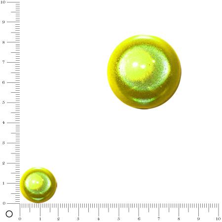 Perle magique Ø 18 mm - Vert anis