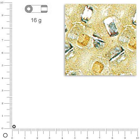 Rocailles intérieur argenté - Argent - Ø 2,6 mm x 16 g