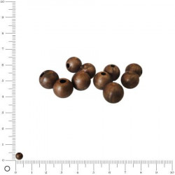 Boule Ø 4 mm - Cuivré vieilli - x 10