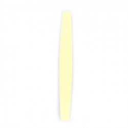 Perle tube corne - Ivoire - 77 x 80 mm