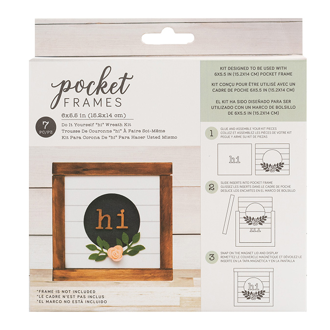 Kit Hi pour cadre Pocket Frames 15 x 14 cm