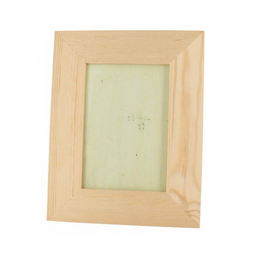 Cadre photo vitré en bois - 18 x 23 x 1,2 cm