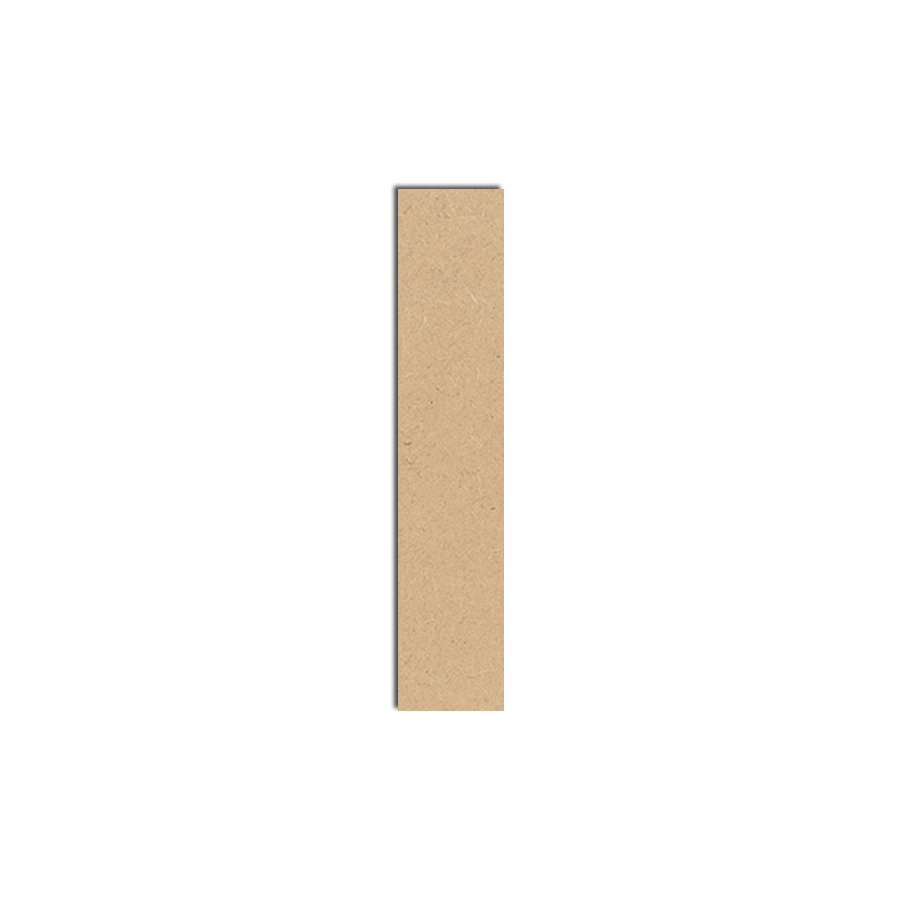 Lettre en bois médium - I majuscule - 8 cm