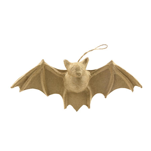 Petite Chauve-souris en papier mâché - 21 x 4 x 10 cm