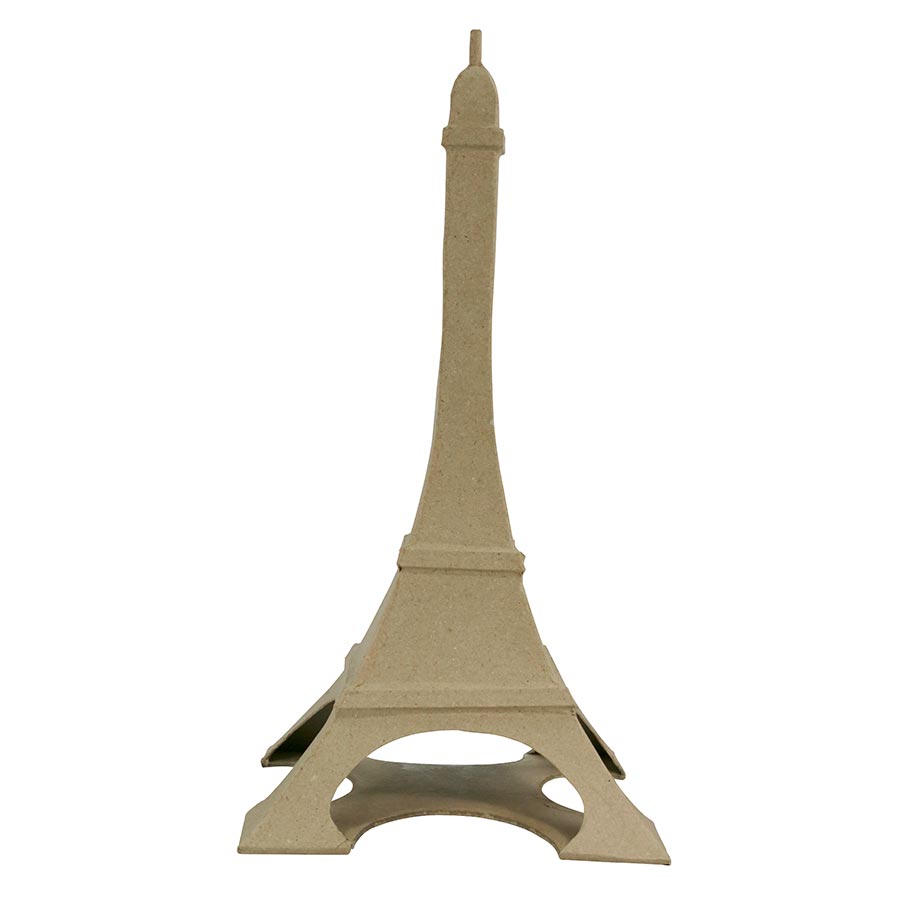 Tour Eiffel en papier mâché - 32 x 17 x 17 cm