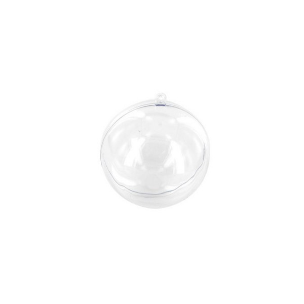 Boule en plastique - séparable - 6 cm