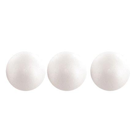 Boules en polystyrène - Ø 7 cm - 3 pces