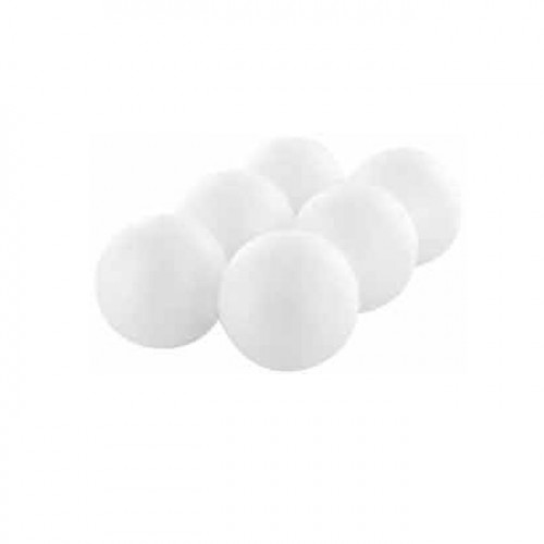 Boules en polystyrène - 5 cm - 6 pces