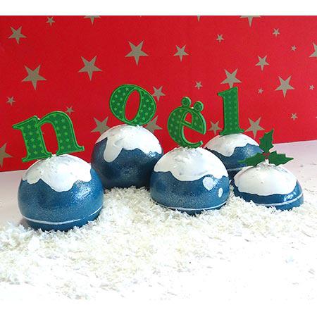 Boules en polystyrène - 7 cm - 4 pcs