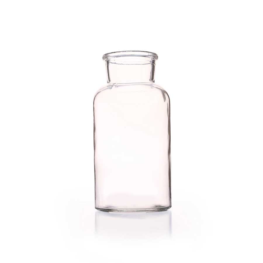 Vase médicinal en verre - Ø 8 cm x 16 cm