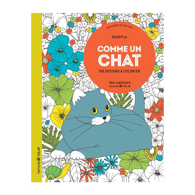 Livre de coloriage  Comme un chat  Scrapmalin