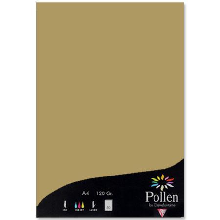 Pollen - 50 feuilles papier A4 120 g - Or