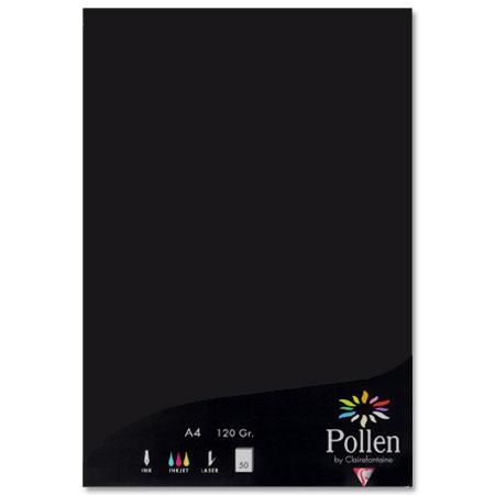 Pollen - 50 feuilles papier A4 120 g - Noir