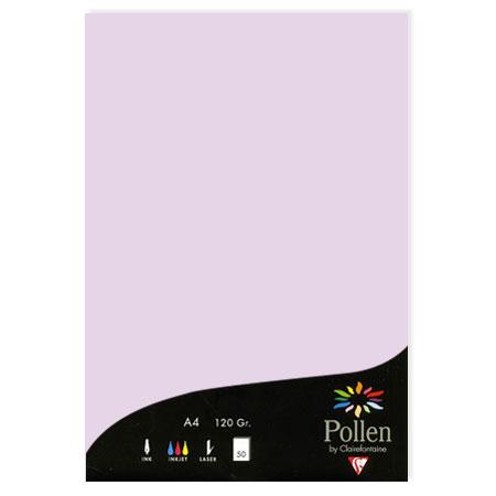 Pollen - 50 feuilles papier A4 120 g - Lilas